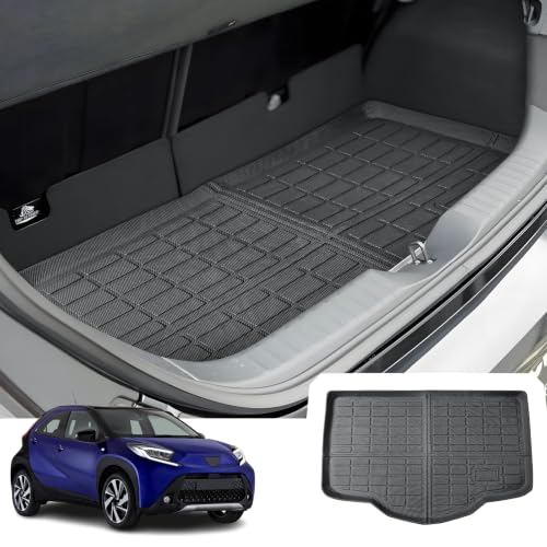 Tapis de coffre imperméable Toyota Aygo X pour sorties nature et courses sans stress