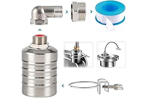 Automatic Water Level Control Float Valve (304 Stainless Steel)