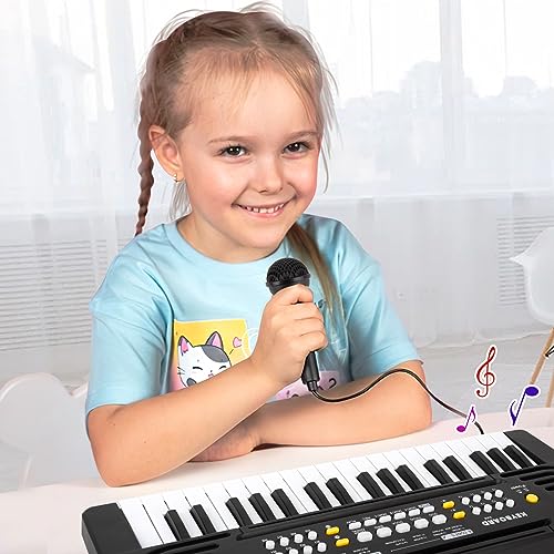 Clavier Piano Enfants avec Microphone, Shayson 37 Touches Musical Multifunction Portable Musique, Jouets d’apprentissage électronique pour Bébé Filles Garçons Noël, Cadeau d’anniversaire - Les Beatles, Paul McCartney, John Lennon, RIngo Starr, George Harrison Clavier Piano Enfants avec Microphone, Shayson 37 Touches Musical Multifunction Portable Musique, Jouets d'apprentissage électronique pour Bébé Filles Garçons Noël, Cadeau d'anniversaire – Image 7
