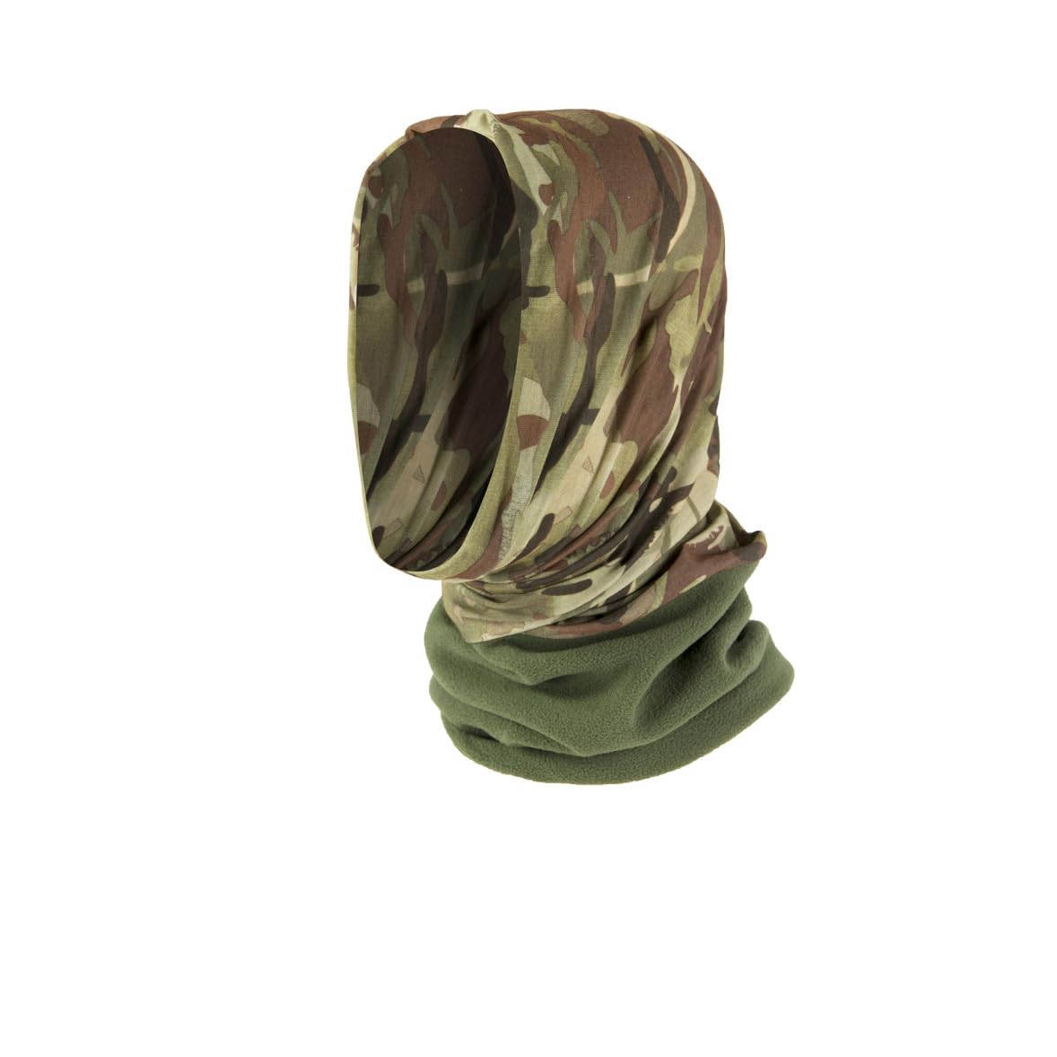 Highlander Green Thermal Fleece Headover