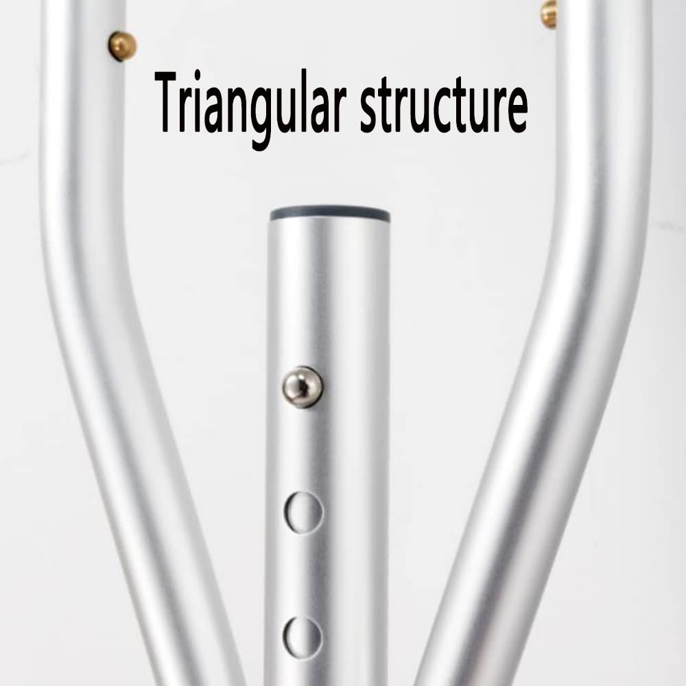 Muletas Ortopédicas Plegable,Muletas Axilares Adultos,Muletas De Caminar Regulables Aluminio, Bastones para Senderismo De Ligeros,x1
