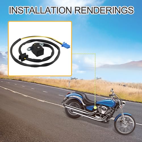 Bobina de pulso GOOFIT para Vulcan 900 Classic Custom 2006-2019 6