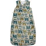 Winter Sleep Sack | Perlimpinpin Warm Sleep Sack Made from Recycled Plastic Bottles | 1.5 tog Sleep