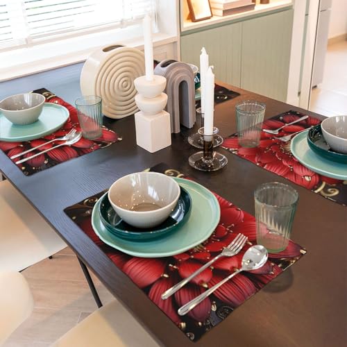 Sets de table lavables pour protéger la table des plats chauds et taches
