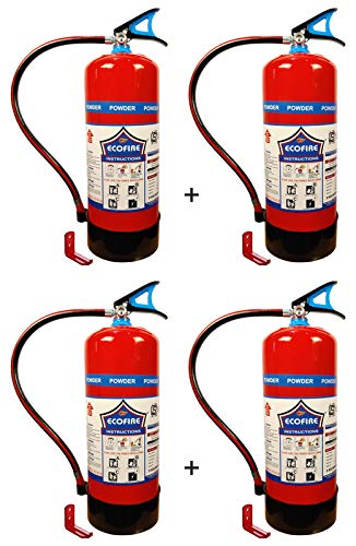 ECO FIRE ABC Powder Type Fire Extinguisher - Pack of 4 (9kg) (B089QNRBN3) Amazon Price History, Amazon Price Tracker
