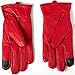 Alpine Swiss Womens Touch Screen Gloves Leather Phone Texting Glove Thermal Warm RED L