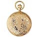 Produktbild QB-Pocket watches Automatische mechanische Taschenuhr des kupfernen Metallgeheimgartens alte Shanghai-Männer und Frauen Retro- Clamshell