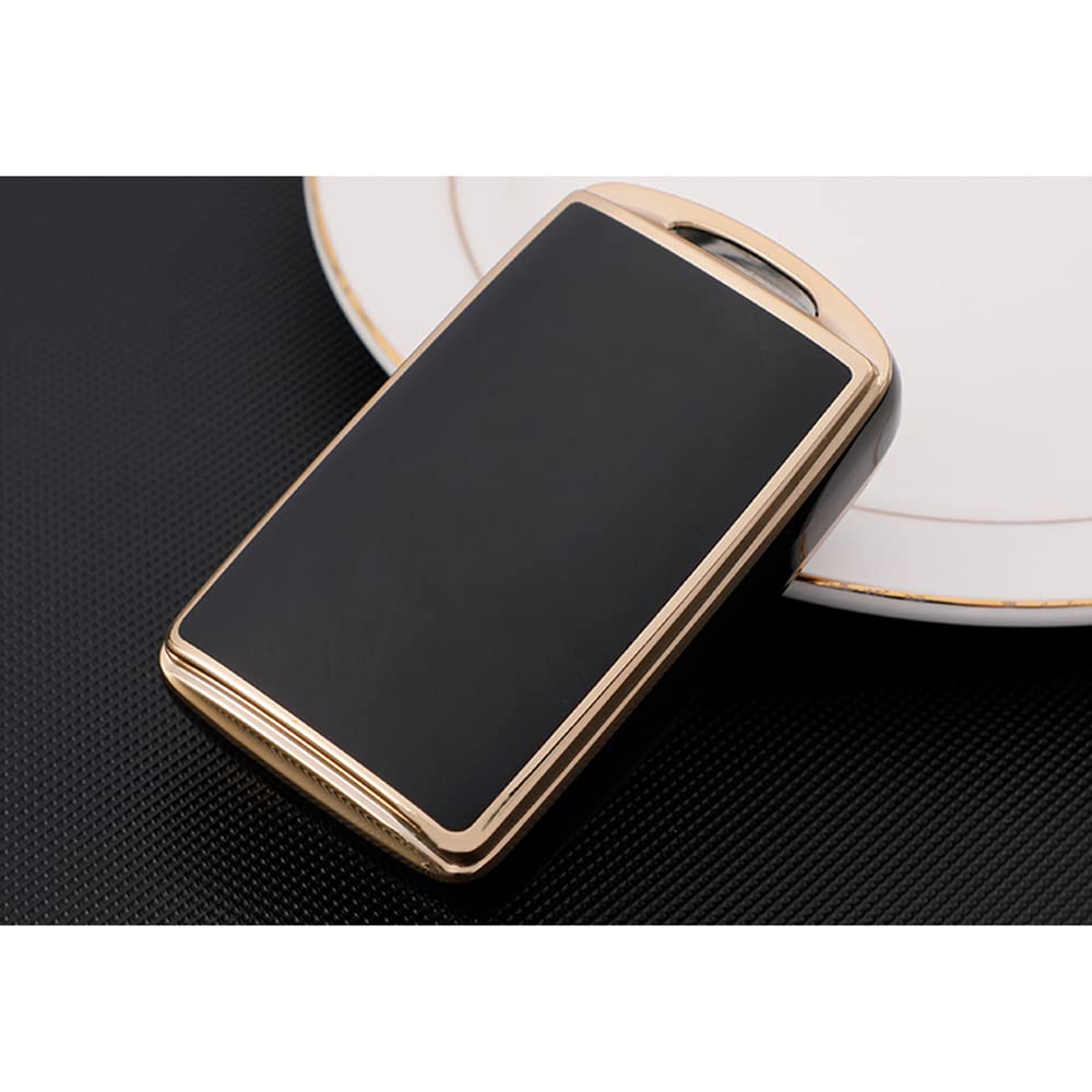 Car Key Case for Mazda 3 Alexa CX-5 CX5 CX3 CX-3 CX8 CX-8 CX9 CX-9, TPU Car Protector Keychain Key Cover