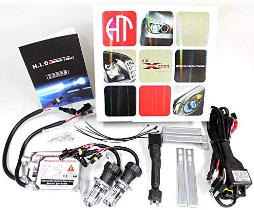 HIDキット 70W H4 6000K スライド式Hi/Lo 12V用 リレー+キャンセラー付 交流式HIDフルキット