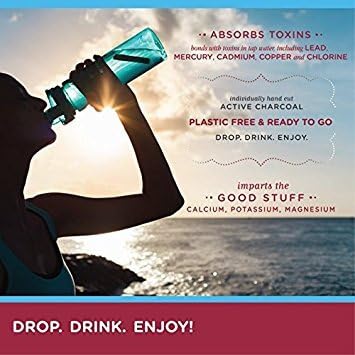 Miniatura 2 de Filtro de carbón regular Kishu de Kishu Charcoal para jarras, Negro