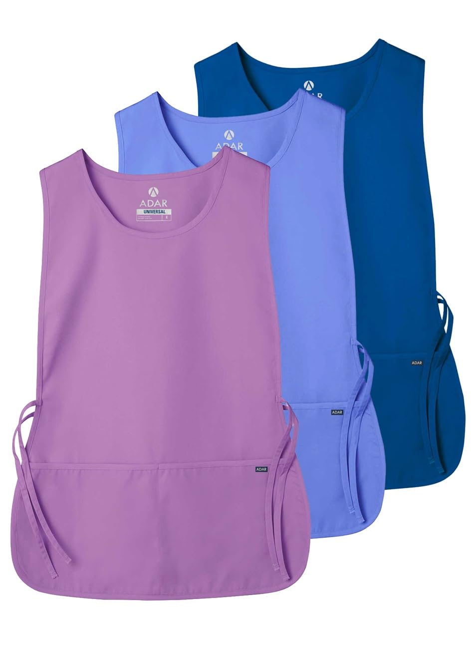 Adar uniwersalny fartuch na tabard wielokolorowy 3-pak - fartuch unisex
