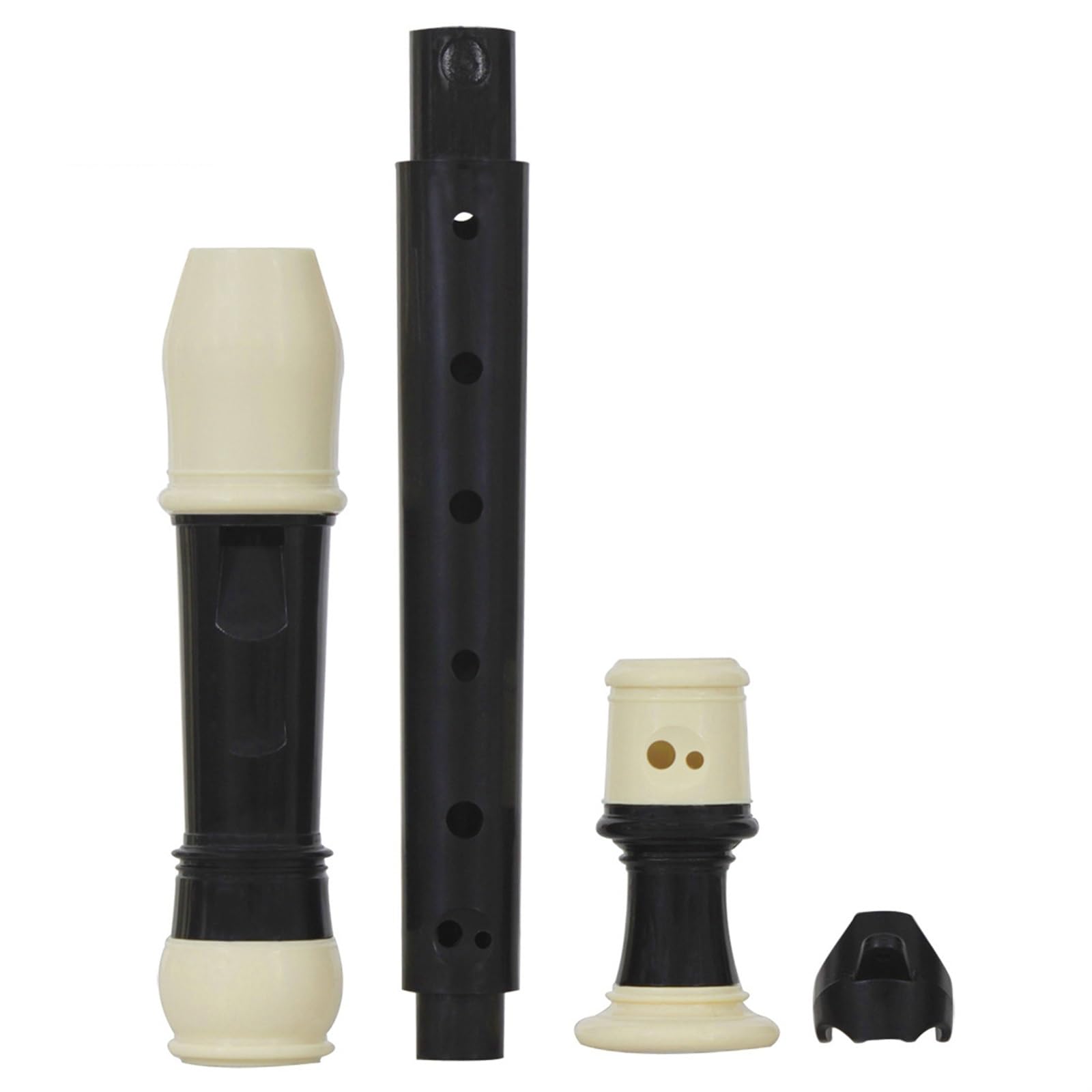 principianti flauto dolce Clarinetto Registratore Saxophone Professionale A Otto Fori Flauto Acuto A 8 Fori Suono Nero ABS Facilmente Regolabile Per Uso Alimentare (Color : Black)