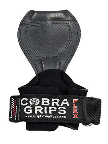 image for Grip Power Pads 2018 Cobra Grips Flex Model Weight Lifting Gloves Heav