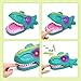 Liberty Imports Snappy Dinosaur Dentist Classic Bite Finger Game Dino Toy Funny Family Party Tabletop Board Game with LED Light and Sound