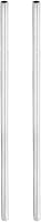 YOKIVE 2db Lámpa Menetes Cső 43cm M10 1mm Menetemelkedéssel - Horganyzott Acél Lámpaszerelvény Csillárokhoz, Lámpákhoz, DIY Világítási Proje 1