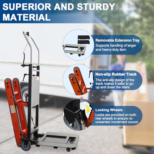 Carretilla eléctrica CAMINI para escaleras 660 lb miniatura 2