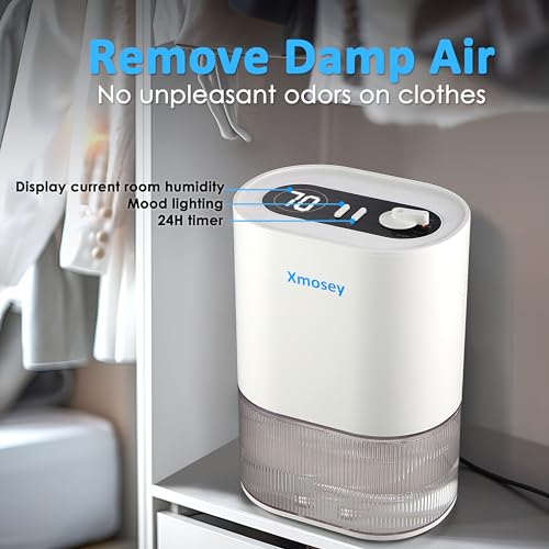 Xmosey Premium Multifunctional Dehumidifier 2L White - Image 3