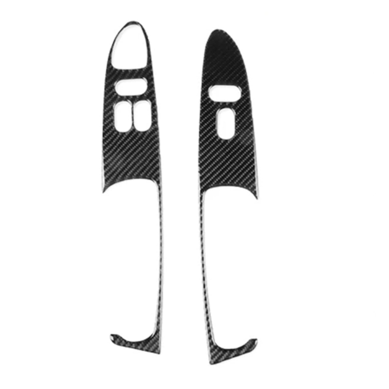 VNHLOTVJL Car Center Console Gear Shift Air Vent Interior Set Trim Sticker Accessories Compatible for Mustang 2001-2004 Carbon Fiber(18Type)