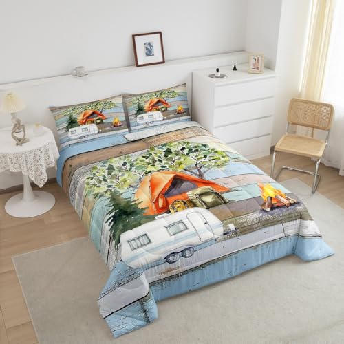 Comforter Set Castle Fairy de microfibra transpirable reversible para cama 5
