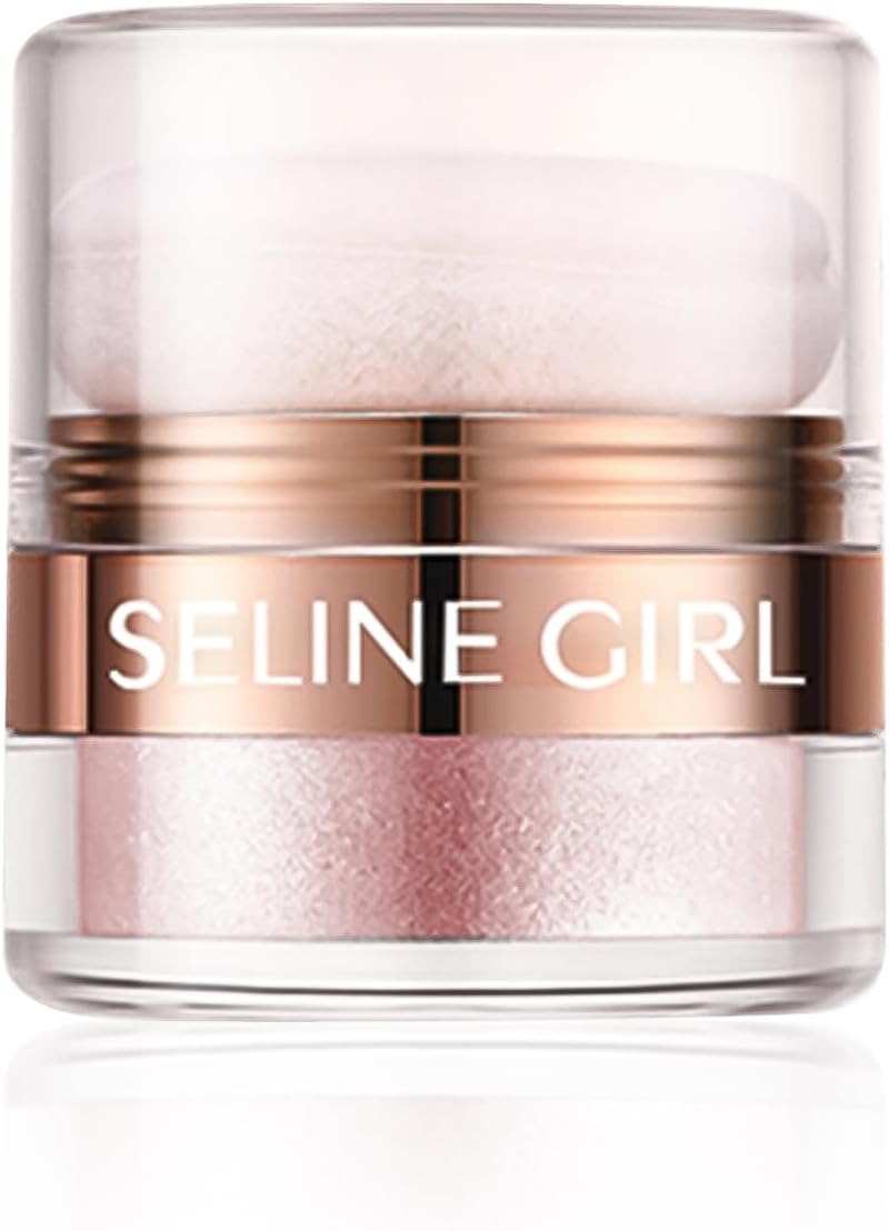 Body Glitter Powder, Face Shimmer Sparkle, Highlight Powder, Multi-Use Body Glitter for Women, Magic Glow Shimmer for Body Face Eyes Makeup #pink