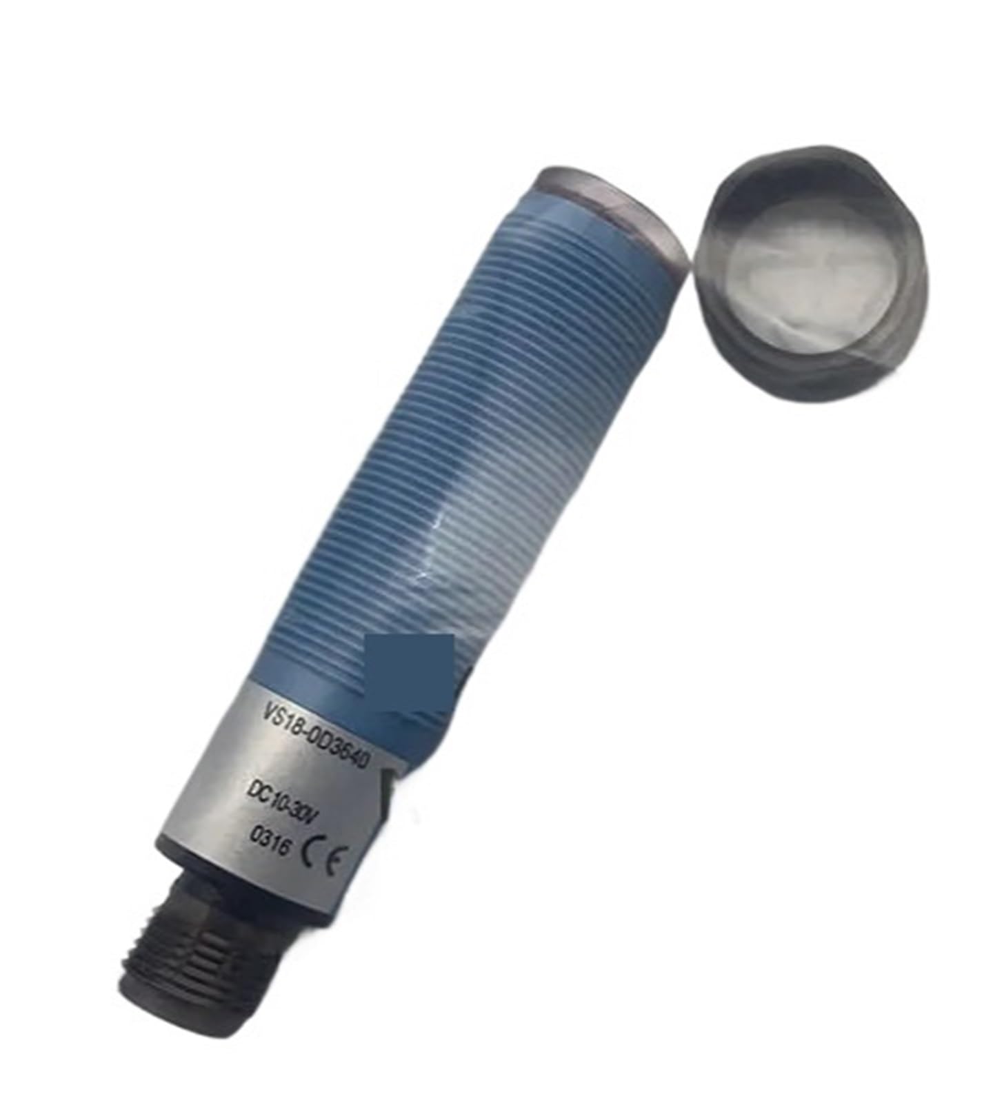 Capteur de proximité VS18-0D3840 pour l'alignement précis de pièces sur convoyeur