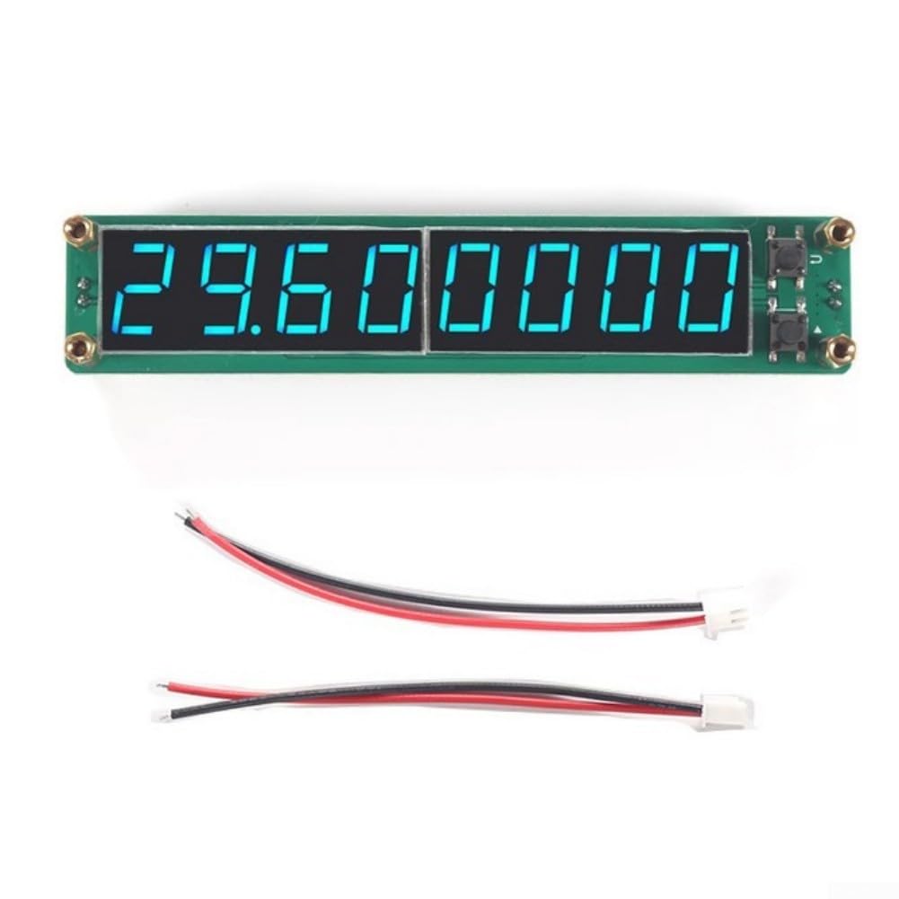 Compteur de fréquence numérique 8 LED bleu de 0,1 à 2400 MHz