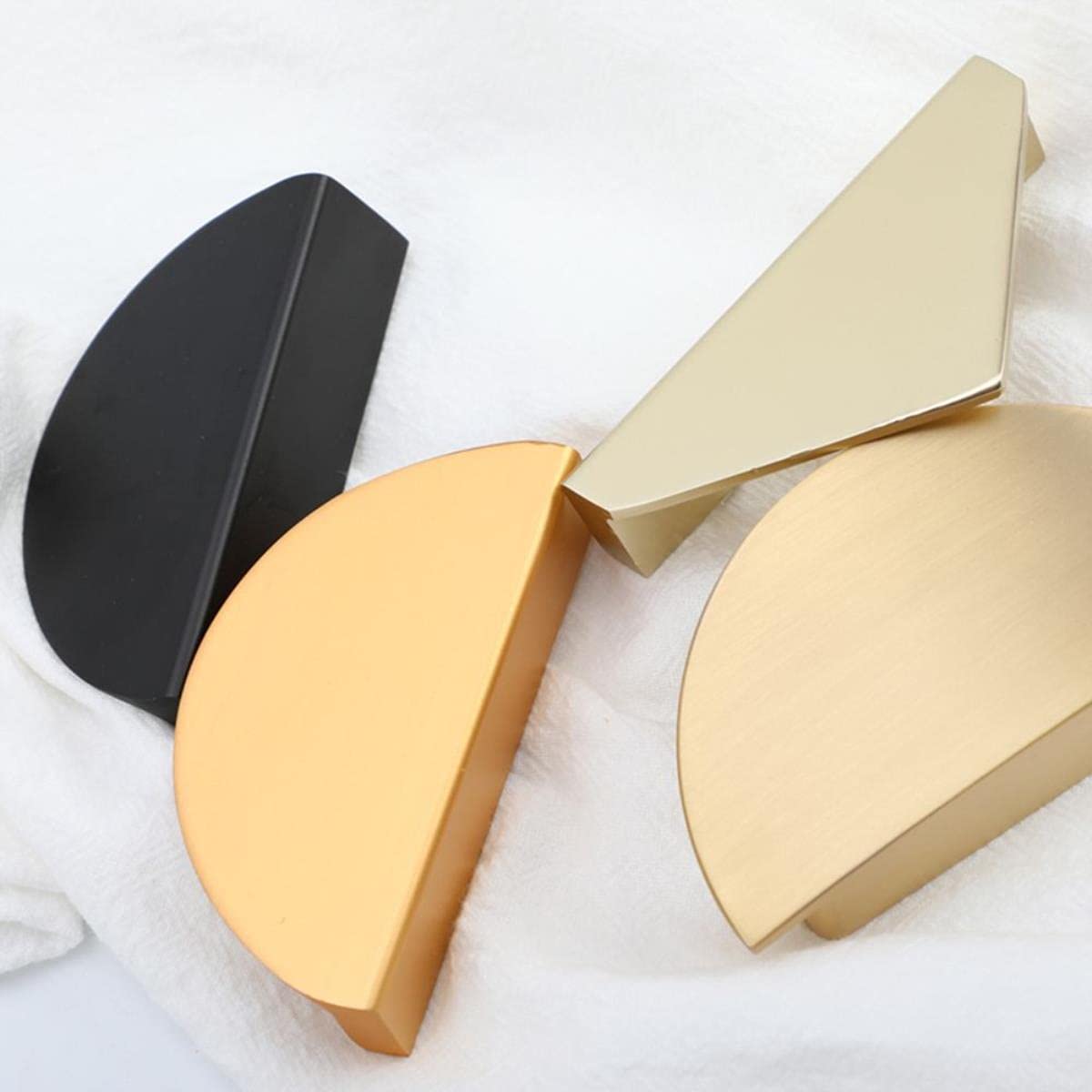 nezih Hidden Furniture Handles Gold Black Modern Aluminum Alloy Wardrobe Drawer Knobs Long Kitchen Cabinet Pulls Cabinet Door Handles 1 Piece (Color : Bronze Gold, Size : Length 1000mm