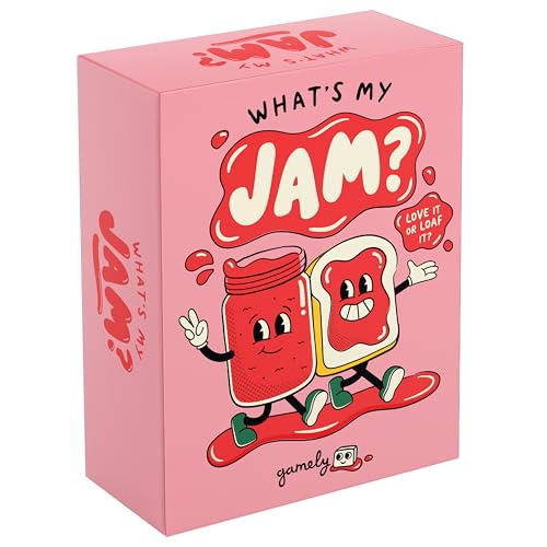 What’s My Jam? | The fun-filled party game of what you love (and what you don’t!) | A guessing game for kids, teens & adults | 2+ players