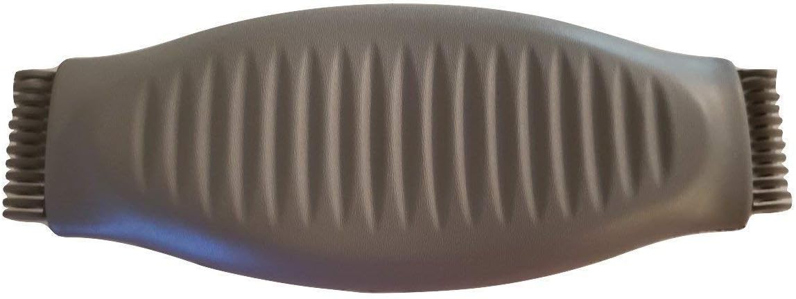 Lumbar Pad Support for Herman Miller Aeron Chair - Size B (Medium - Two dots on Back Lip) - Smoke Gray Color