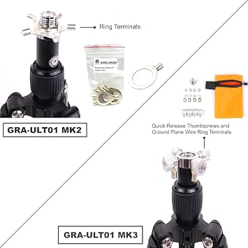 Ring Terminals for GRA-ULT01 MK2 Tripod Radial Elements, 10-Pack