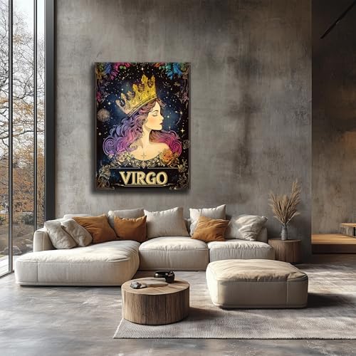 Toile murale Vierge constellation pour sublimer votre décoration de bureau vintage