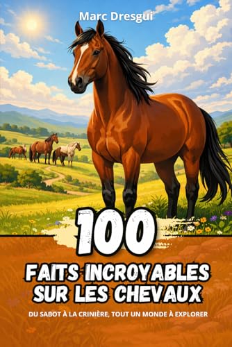 100 faits incroyables sur les chevaux : Du sabot à la crinière, tout un monde à explorer