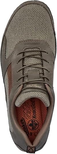 Rieker Homme Mocassin 07552 | Pantoufles Décontractées | Cuir Synthétique | Confort Largeur G 1/2