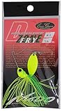 エバーグリーン(EVERGREEN) スピナーベイト Dゾーンフライ シングルウィローリーフ 1/4oz スーパーチャート #11