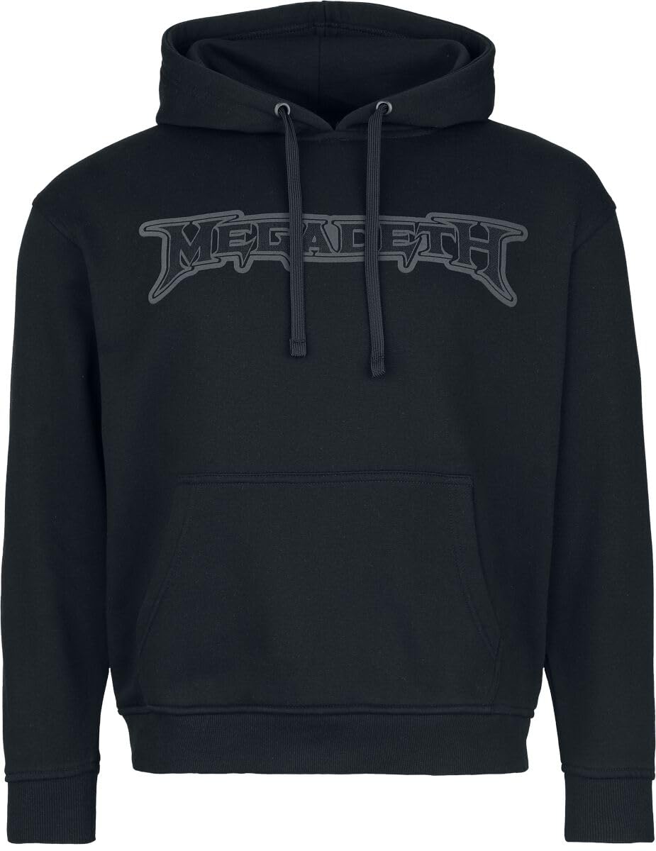 Megadeth Skull Männer Kapuzenpullover schwarz Band-Merch, Bands