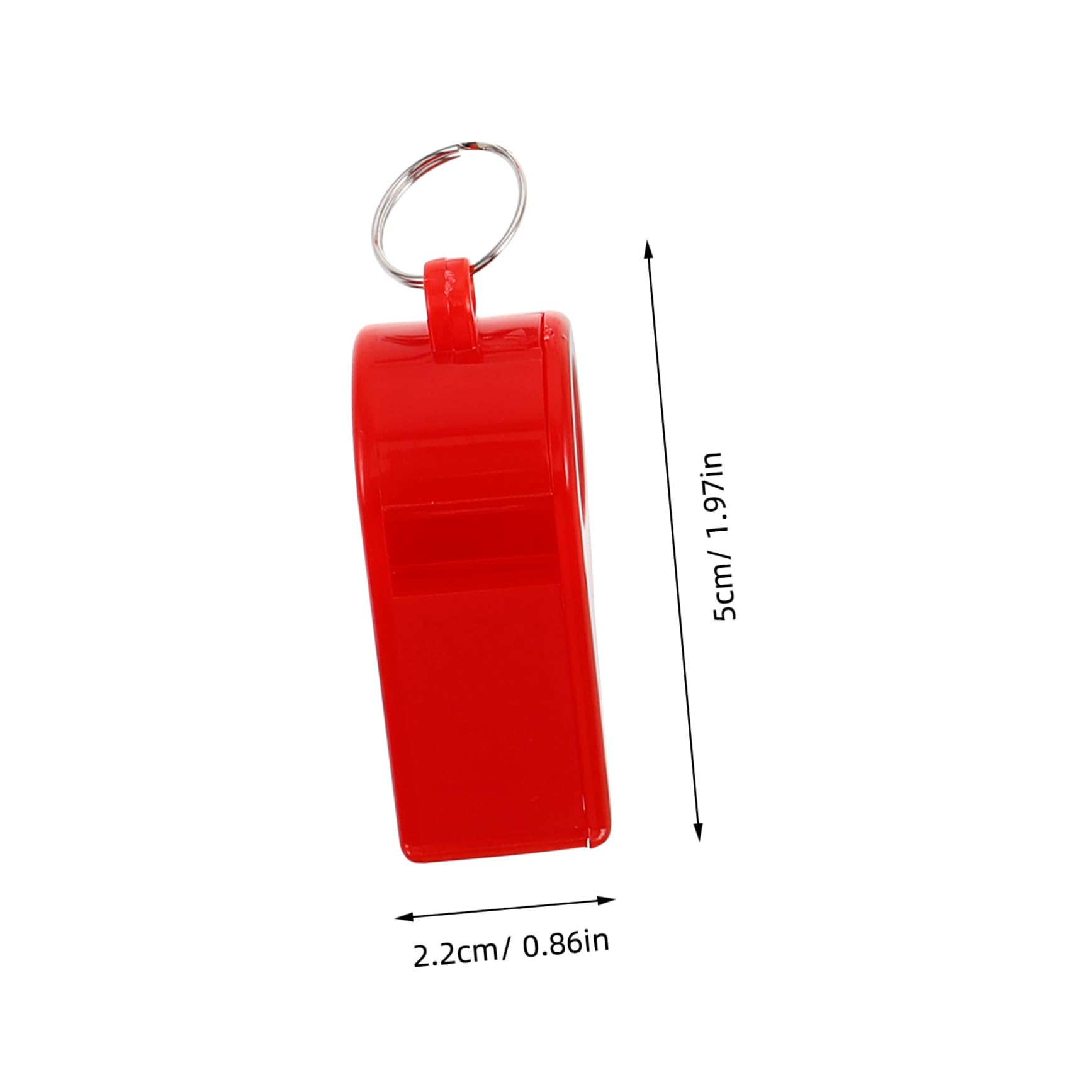 BESPORTBLE 2pcs Football Whistle Plastic Whistle for Teacher Loud and Durable for Sports Training Emergency Use