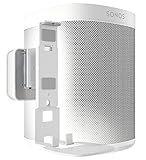 Giro y inclinación para un sonido perfecto: este soporte puede girar su altavoz 70 grados e inclinar (arriba y abajo) 30 grados