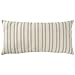 Amazon Brand – Stone & Beam French Laundry Stripe Decorative Throw Pillow, 12