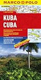 MARCO POLO Kontinentalkarte Kuba 1:1 Mio.: Mit landschaftlich schönen Strecken und Sehenswürdigkeiten. Übersichtskarte zum Ausklappen, ... 6 Citypläne (MARCO POLO Länderkarten)