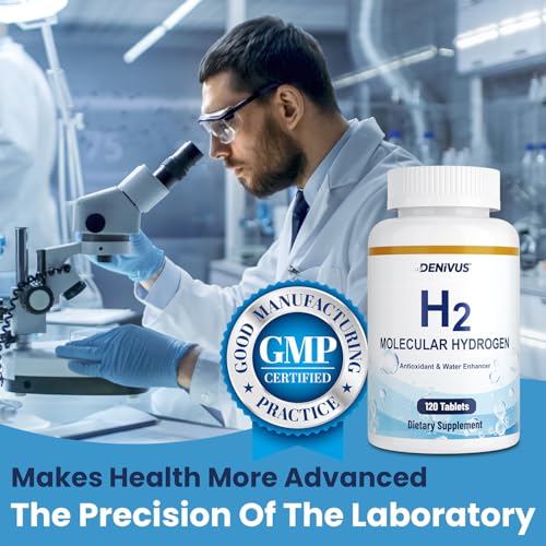 Hydrogen Water Tablets with Magnesium - 120 Tablets Fast-Dissolving H2 Molecular Hydrogen Supplements for Brain Health, Cognitive Function, Energy & Metabolism Support - Image 3