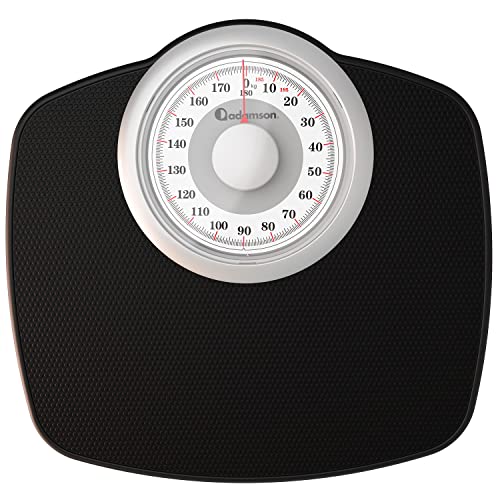 Adamson A25W Bilancia Pesapersone Meccanica, Analogica, Fino a 180 kg, Piedini Anti Scivolo –...