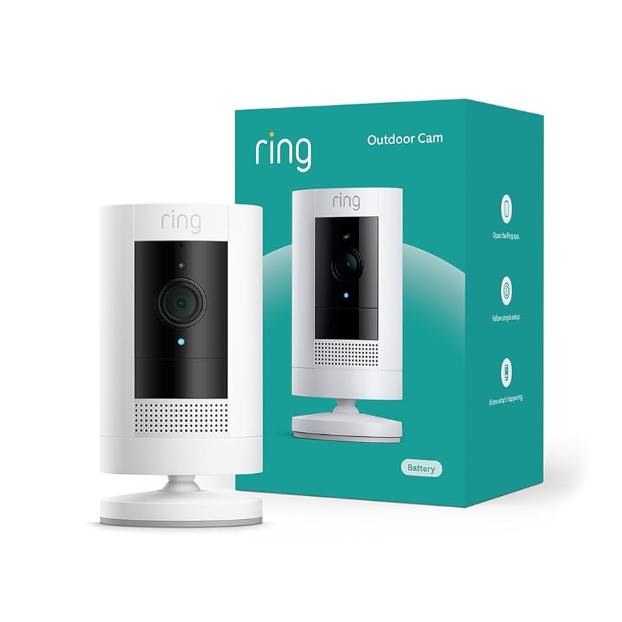 Amazon.com: Ring Outdoor Cam (Stick Up Cam), Weather-resistant