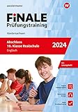 isbn jahrgangsstufentest englisch  FiNALE Prüfungstraining Abschluss 10. Klasse Realschule Niedersachsen: Englisch 2024 Arbeitsbuch mit Lösungsheft und Audio-Dateien