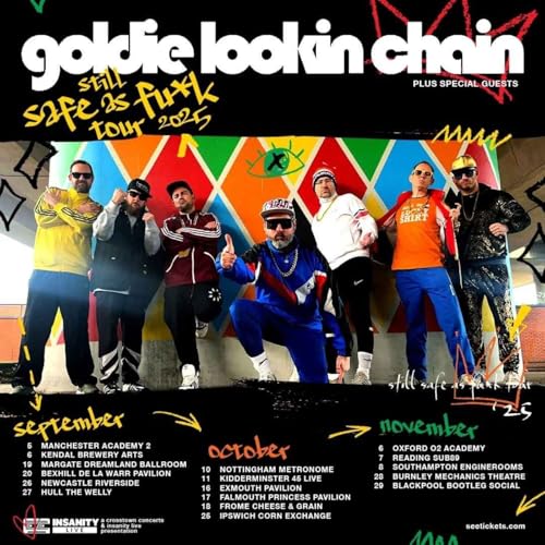 Still Safe As Fu*k Tour 2025 cover art