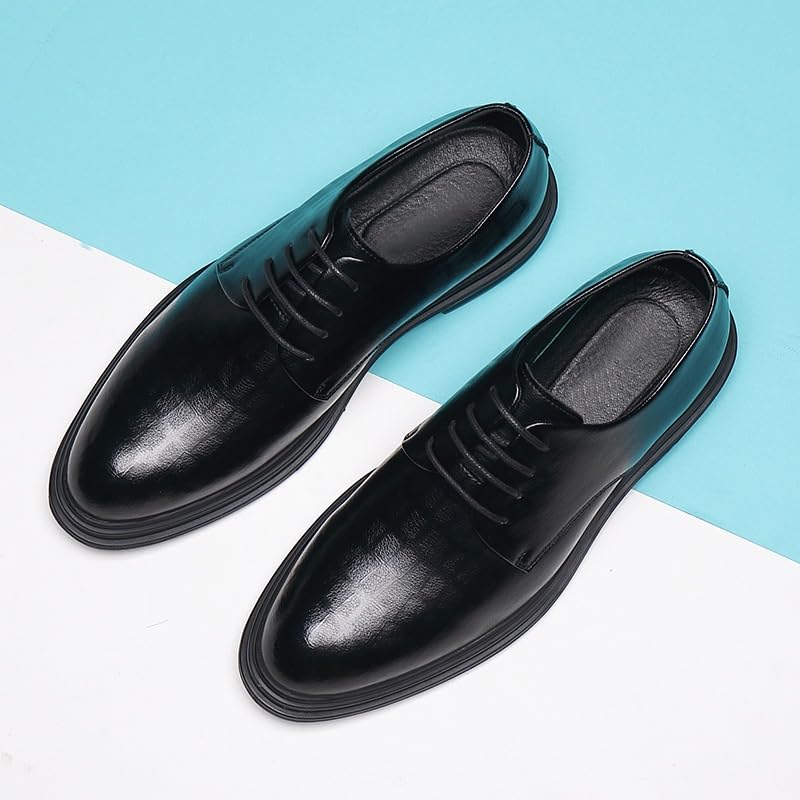 Business Oxford Shoes for Men Men's Wingtip Dress Shoes Classic Italy Formal Oxford Shoes Modern Cap Toe Shoes2