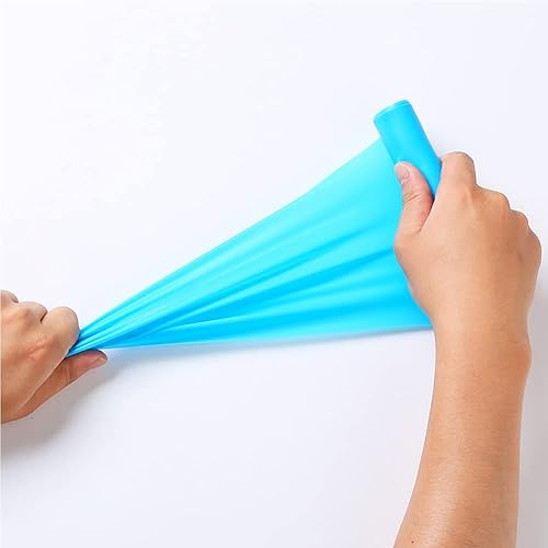 Miniatura 5 de Aiyuda Bandas de resistencia, paquete de 3 correas elásticas de 5 pies de largo, para terapia física, rehabilitación, yoga, pilates, entrenamiento