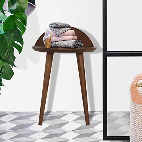 Zhengtufuzhuang Nordic Minimalist Creative Small Flower Rack, Solid Wo