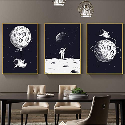 Peinture astronaute espace KEBIA pour inspirer les grands rêves des enfants