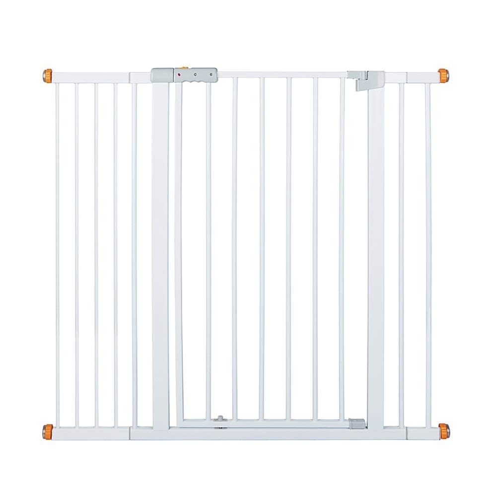 Barrière de sécurité blanche pour bébés avec fixation par pression stable