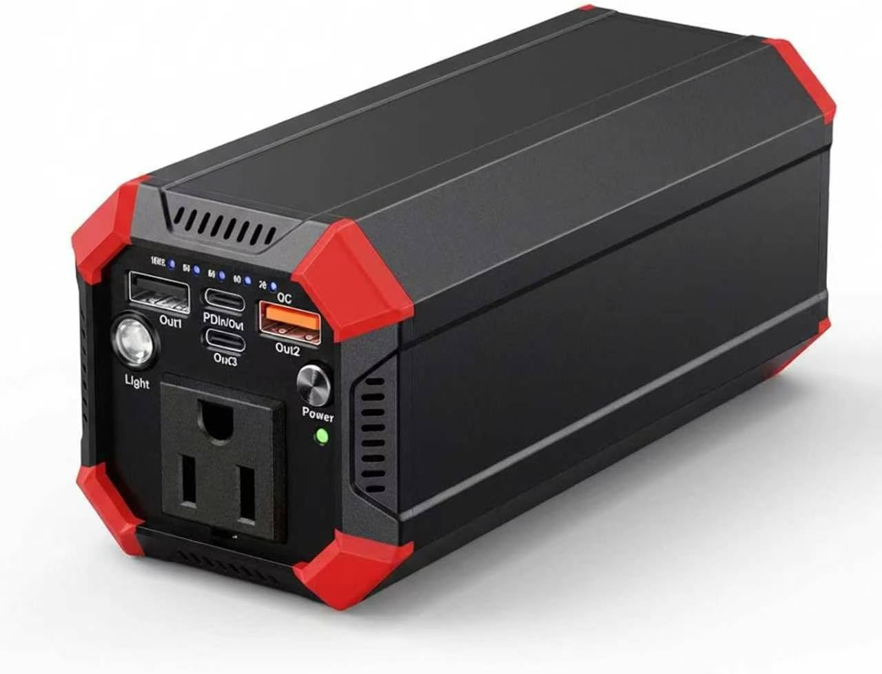 100W AC Mobile Power Supply with Outlet, 27000mAh Portable Laptop High Capacity Charger, Fast Charging, Outdoor Backup Battery Power for Cell Phones, Laptops, Drones and More!